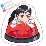魷魚遊戲3 奇勳叉叉 壓克力吊飾/飄金小立牌