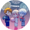 TRIGGER 5.8cm徽章