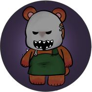 【黎明死線/Dead by Daylight 】夾子熊熊胸章