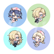 藥尼命3000 - WhitPC藥片徽章