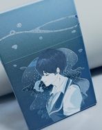 PLAVE_深海藝俊_藍色閃透小卡收納盒