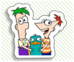 【P&F】飛哥與小佛壓克力別針