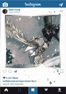 Instagram 立體銀 -The Wings