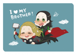 Thor&amp;Loki 明信片