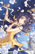[美少女戰士]露娜A5雷射壓克力板
