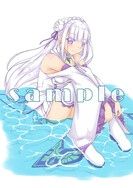 【Re:從零開始的異世界生活】小海報◇愛蜜莉雅+雷姆+拉姆+貝蒂