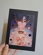My light Within the Dark雙燙色卡片