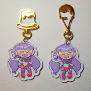 【原創】鱷魚子美式服務生壓克力吊飾