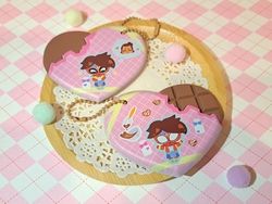 Pavitr💖Gayatri🍫愛心巧克力吊飾（巧克力口味）