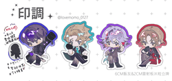 🌷NiCE新品🌷ROF-MAO2公分雷射板米粒立牌 (ฅ´ω`ฅ [戀夢夢]