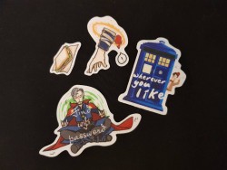 Doctor Who &amp; 奇異博士 造型貼紙