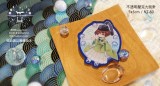 [刀劍] 石切與水母青的海底時光 不透明壓克力別針