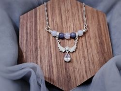 新世界狂歡★印象飾品：布儡_光輝☆雪白鑽石_印象項鍊