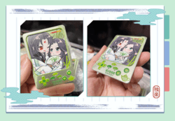 《愛意MAX冰妹》遊戲機噴繪徽章