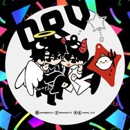 全知天使惡魔◈磨砂壓克力吊飾