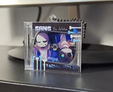 Undertale  sans 迷你CD吊飾