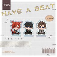 ◢FF14－坐坐小立牌(古拉哈&阿爾伯特&光戰)