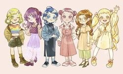 小魔女doremi 全斷貼紙組