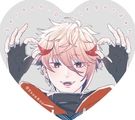 《彩虹社にじさんじ_VOLTACTION_Seraph》心型透卡