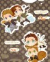 美劇 Supernatural Sam&Dean 和 Castiel &Dean 鑰匙圈 (二款)