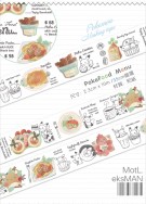 Pokemon和紙膠帶-Poke'Food Menu