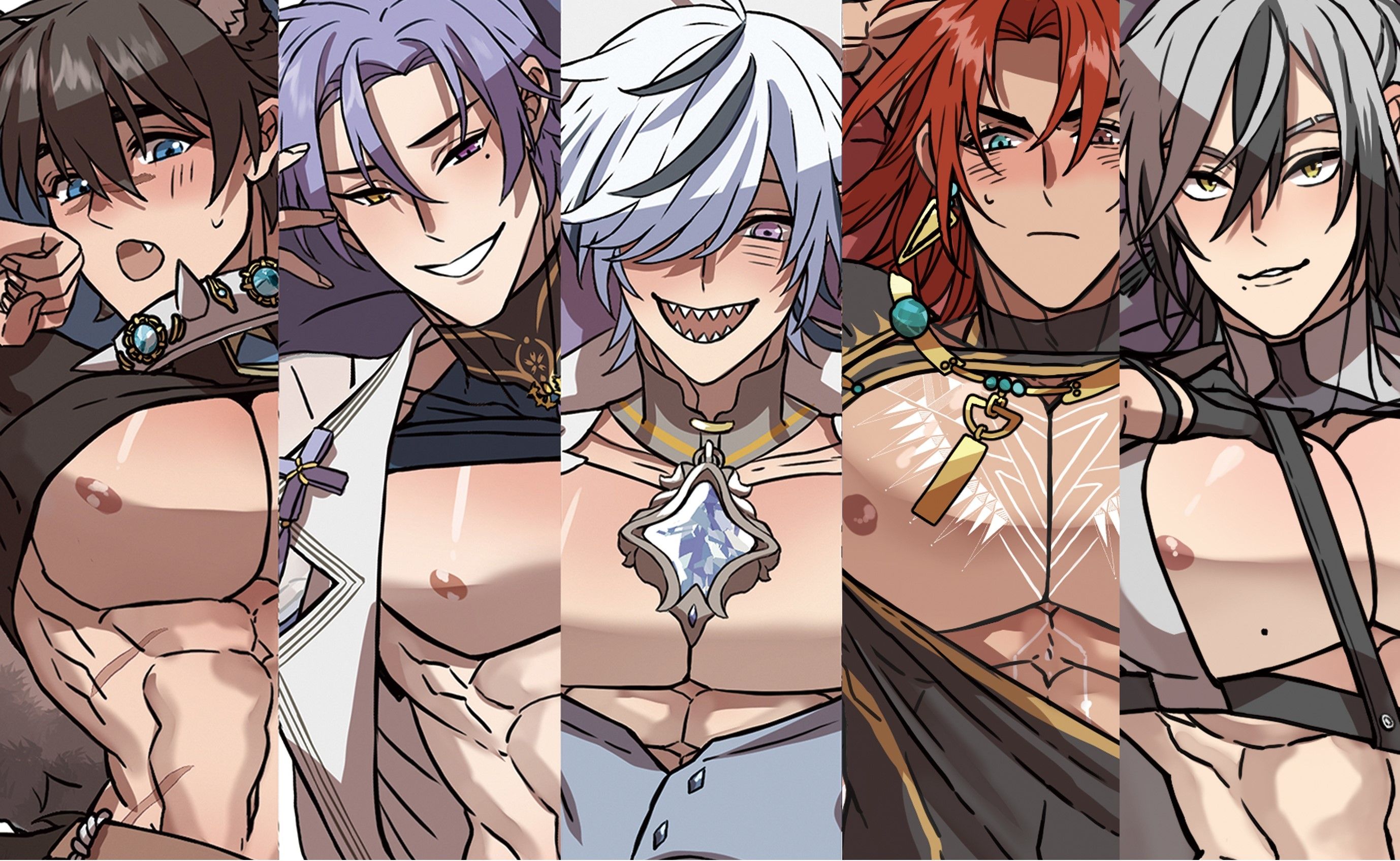 &lt;卡萊因乳香世家乳搖壓克力&gt;布儡、玖夜、可爾、啖天、歛