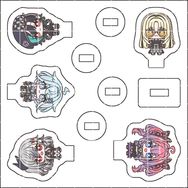 【FLOW GLOW】迷你立牌自組版