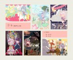 少女 明信片組