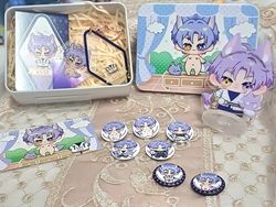 【新世界狂歡】小玖夜的衣櫥_磁吸換裝立牌(套組)