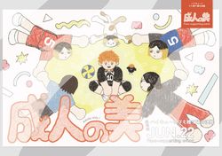 【排球少年】成人之美應援場 小海報