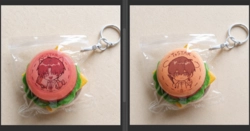 【出道死】炆旲/尤金漢堡徽章