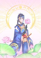 陸奧一蓮 三日月宗近 燙金認親卡(交換制)