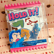 逆轉裁判 出示！雙面糖果痛包+證物貼紙set