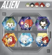 閃電十一人 - 外星學園鐳射襟章