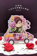 【おそ松さん】傳奇松丁呂介宅男-壓克力迴力車