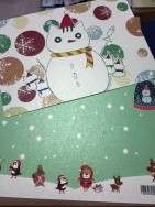 雪人貓貓明信片