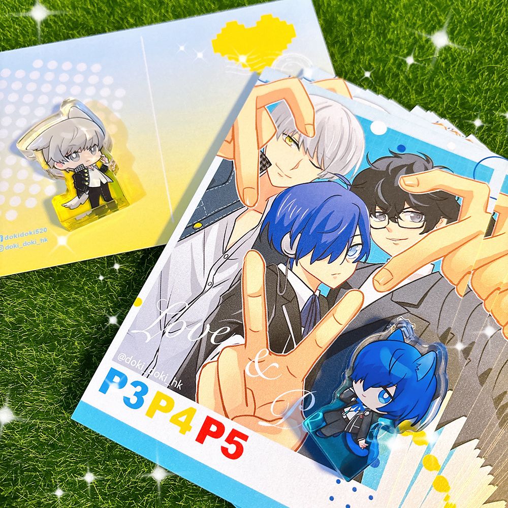 PERSONA 主人公集合 明信片