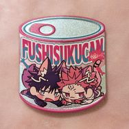 伏宿 FUSHISUKUCAN 罐頭徽章