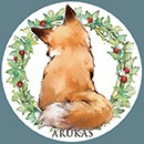 原創紙膠帶，-聖誕狐狸 Christmas Fox