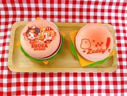 Shuca速食漢堡包吊飾