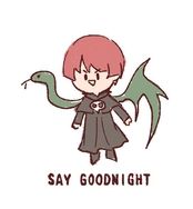 FF14 SAY GOODNIGHT無料貼紙