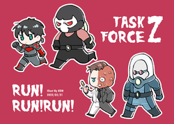Task Force Z明信片