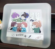 忍亂 保健委員會A6方形霧面收納盒