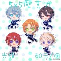 【合奏】光輝 Knights 5x5單面壓克力吊飾