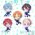 【合奏】光輝 Knights 5x5單面壓克力吊飾