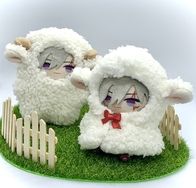 指娃娃衣 羊群小羊皮&小羊斗篷