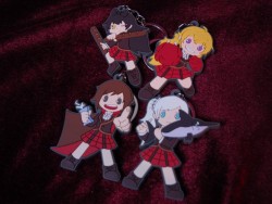 RWBY Food Fight軟膠掛件