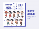 Super Junior散步 半斷貼紙