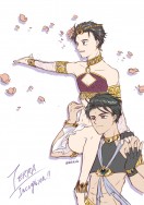 Yuri on ice 冰上的尤里《Terra Incognita》異國風(透明貼&amp;無料霧透紙)