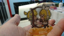 鏡音雙面壓克力立牌